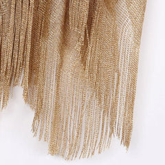 Golden shimmery shrug - WomanLikeU
