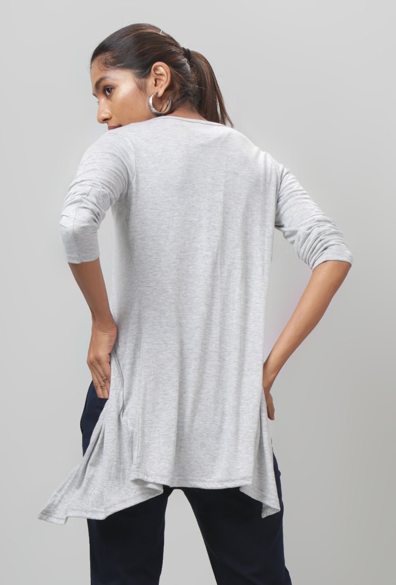 Grey Short Shrug - WomanLikeU