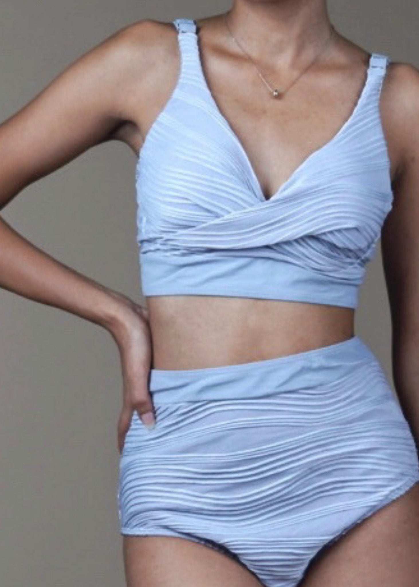 Lilac bikini set - WomanLikeU