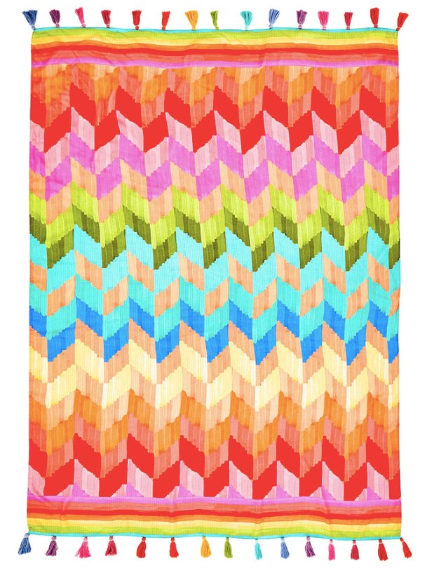 Multicolor Sarong - WomanLikeU