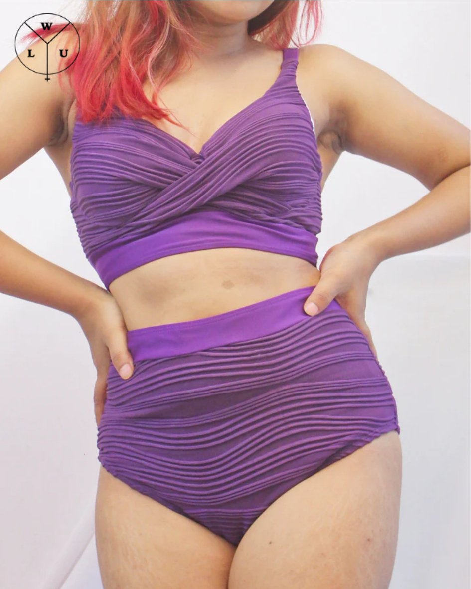 Purple bikini set - WomanLikeU