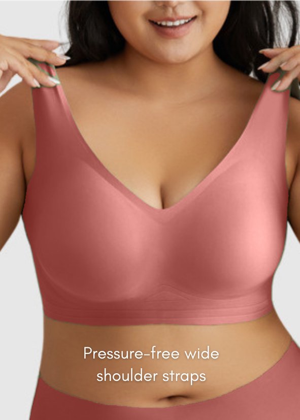Seamless Pink Push-up Bra - WomanLikeU