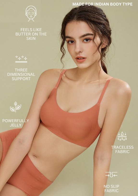 The Supreme Seamless Bra & Bottom Set - WomanLikeU