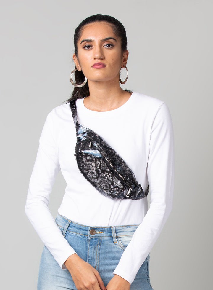 White Full Sleeve Basic Tee - WomanLikeU