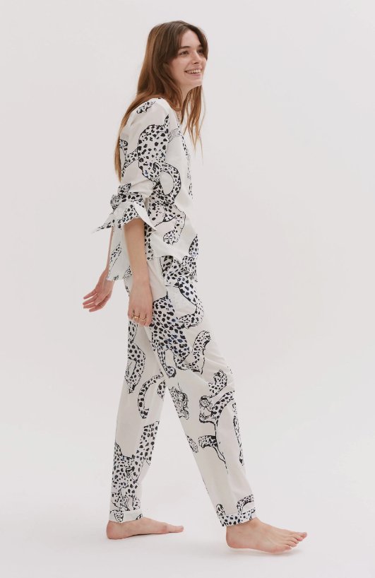 White Sleepwear Set - WomanLikeU