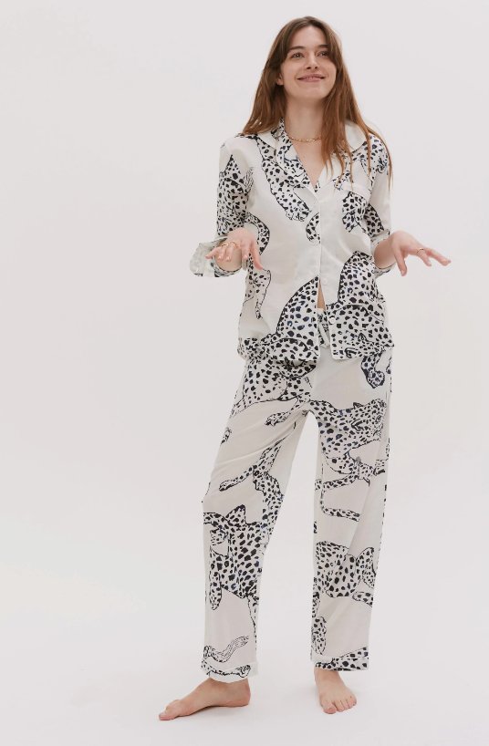 White Sleepwear Set - WomanLikeU