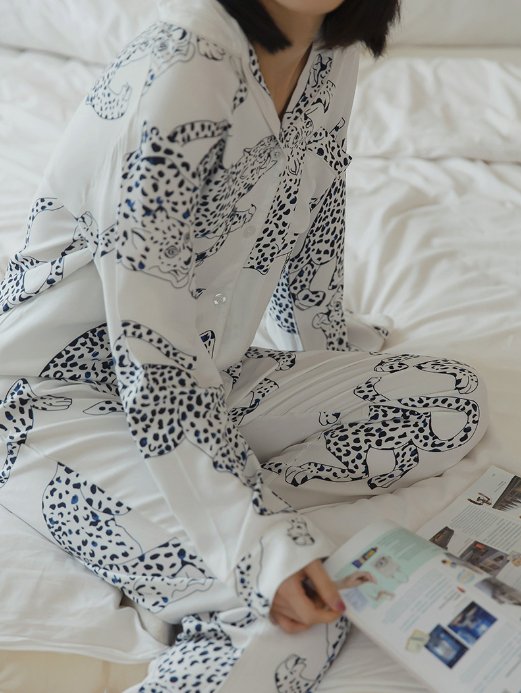 White Sleepwear Set - WomanLikeU